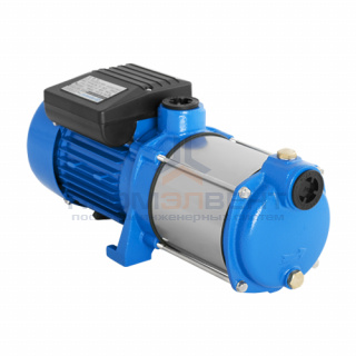 Насос многоступенчатый Aquario AMH-100-6S - 1,1 кВт (однофазный, PN6, Hmax 45 м, Qmax 6 м³/ч)