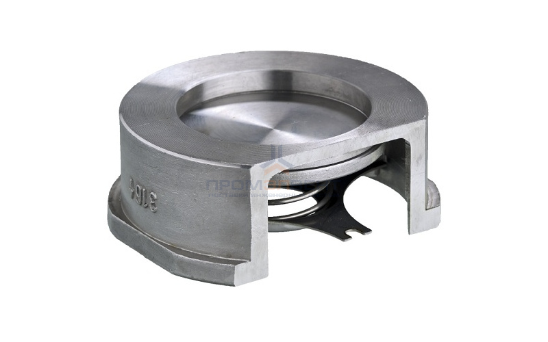 Клапан обратный межфланцевый BROEN V275-Н - Ду40 (ф/ф,  PN16, Tmax 200°C, латунь)