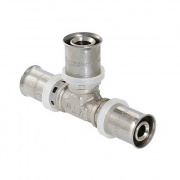 Тройник VALTEC VTm.231 - 16 (прессовой, для металлопластиковых труб)