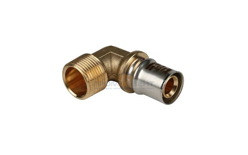 Переход на наружную резьбу угловой STOUT - 26 x 3/4