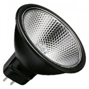 Лампа галогенная BLV FARBIG Black 50W 36° 12V GU5,3 отражатель black/черный