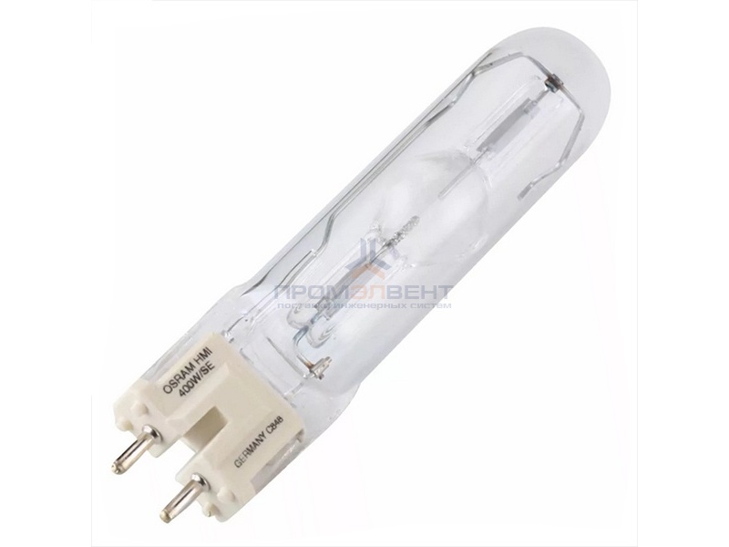 Лампа специальная металлогалогенная Osram HMI 400W/SE GZZ9.5 (BA 400 SE HR/MSR 400 HR/CSR 400/SE/HR)