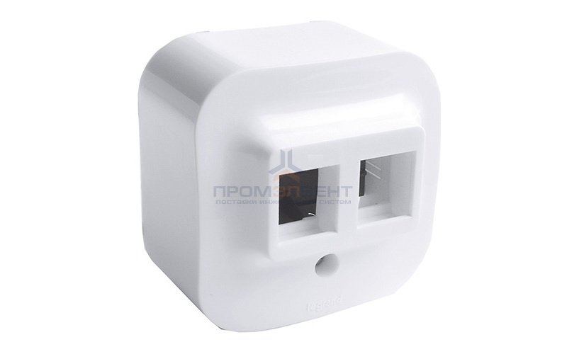 Адаптер для Keystone Legrand Quteo белый [уп 20шт]