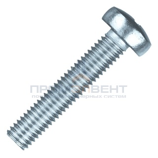 Винт с полукруглой головкой М6х12 оцинкованный DIN7985