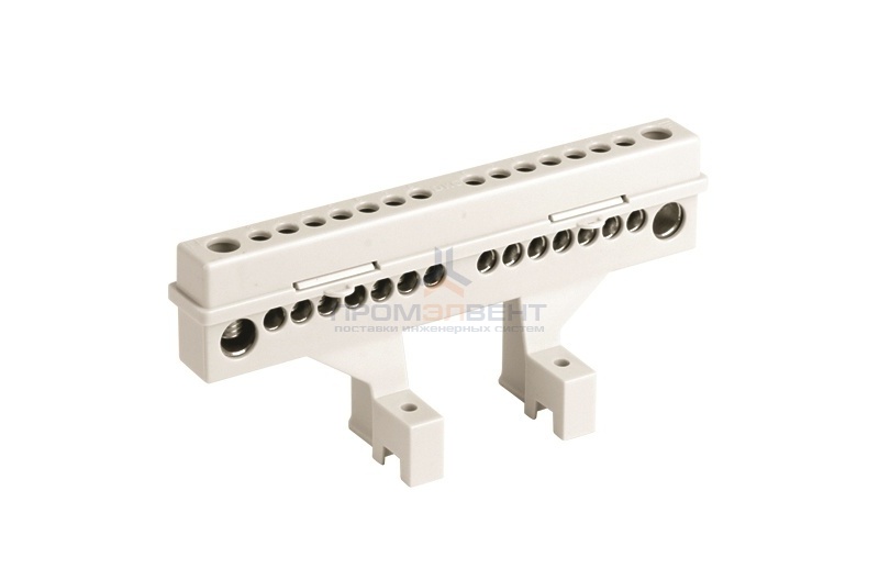 Клеммный блок DKC для шкафов на 8 модулей 63А N+PE 2х8 отвестий в комплекте с крепежом