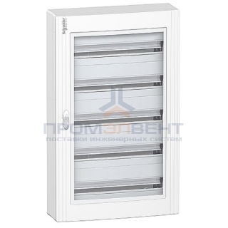 Щит навесной Schneider Electric Pragma (5х24) 120 модулей с прозрачной дверью с клемниками N+PE